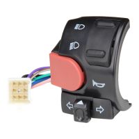 Schaltereinheit Armatur links Hupe Fernlicht Blinker Schalter für Yamaha Aerox / MBK Nitro (bis 2002) (103531)