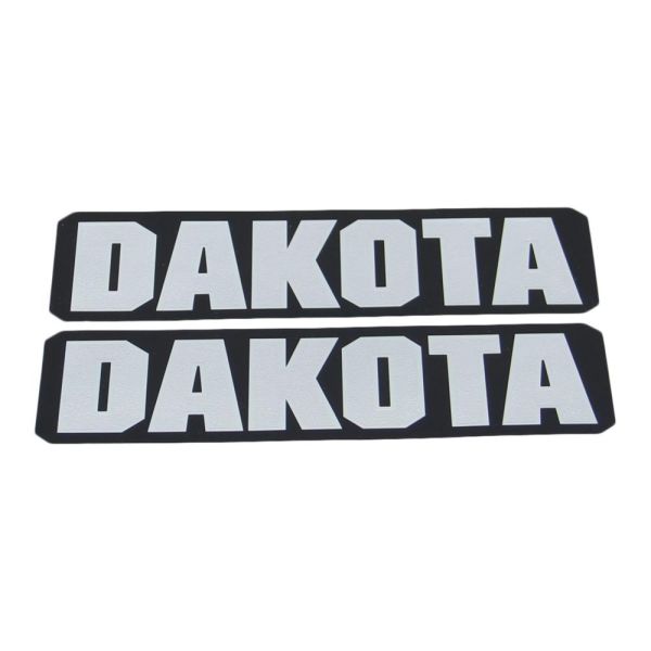 Aufkleber Set Tank "Dakota" schwarz/silber für Puch VZ 50 M V Dakota (367.1.22.327.1)