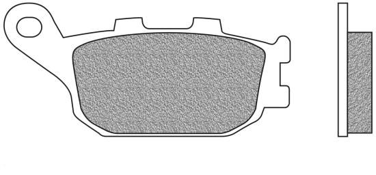 Bremsbeläge hinten Sintermetall Performance S2 Typ FD.0172 für Honda CB,CBF,CBR, Suzuki GSR,GSX, Yam (720172)