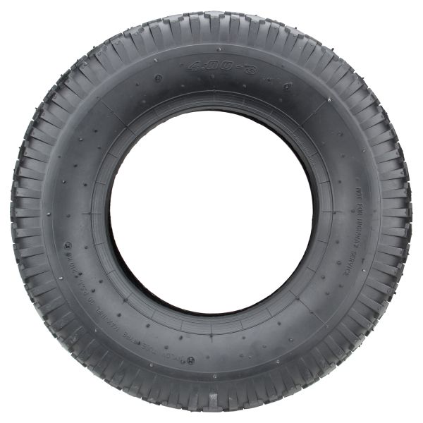 Pneu Deestone 4.80-8 Renforcé 6PR - Pour Chariot, Remorque Bateau - Charge Max 345 Kg