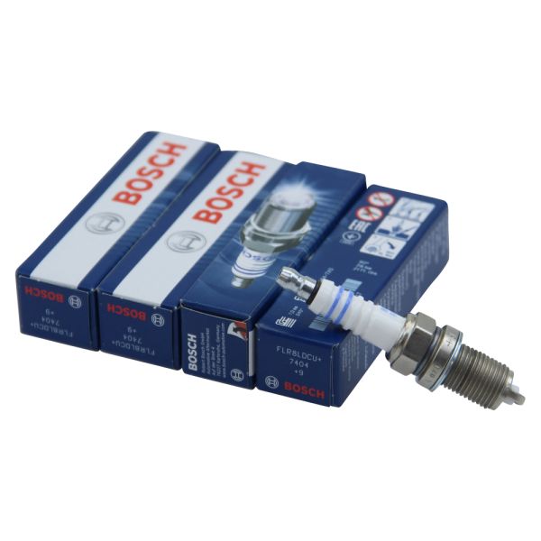 Bosch Zündkerzen FLR 8 LDCU+ 4-er Pack. (FLR8LDCU4)