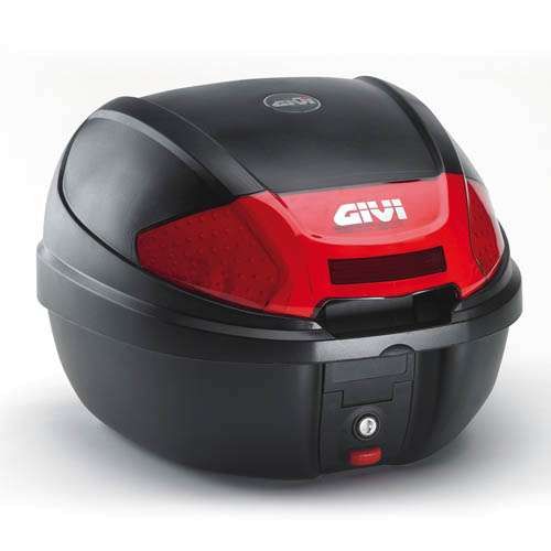 GIVI E300 - Monolock Topcase mit Platte, schwarz matt max 3 KG Zuladung (E300N_23041813480359)