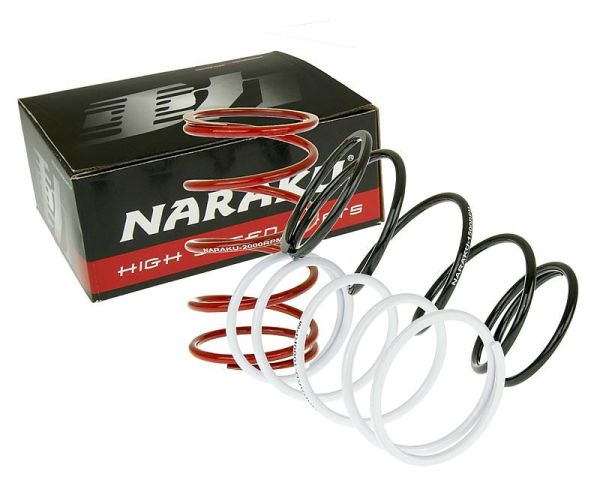 Naraku Sport V.2 - 3er Set Gegendruckfedern für Roller/Quads mit GY6, Kymco, Honda, Piaggio oder Peu (6790050)