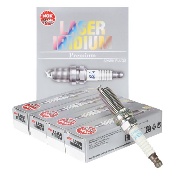 4x Zündkerze NGK LKAR8AI-9, 6706, Iridium (1607224)