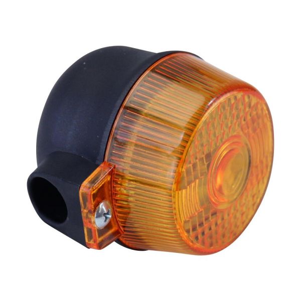 Blinkergehäuse Blinker orange rund für Mofa Moped Mokick (722589)