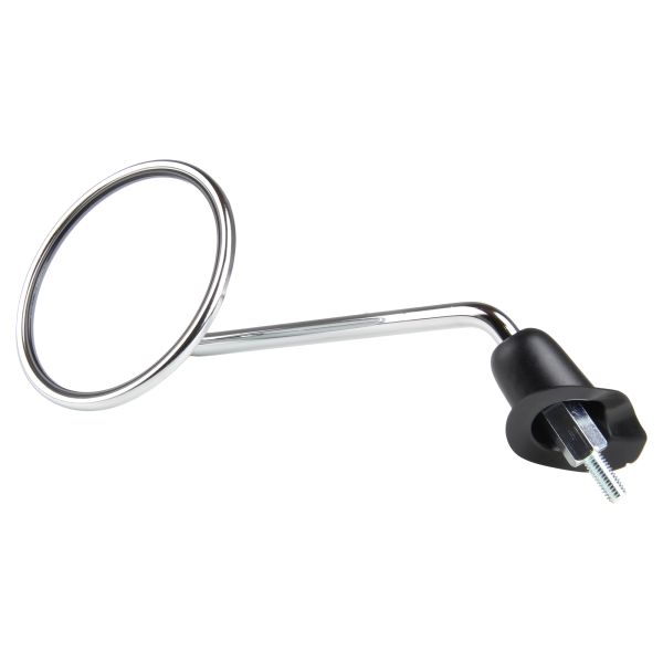 Spiegel links chrom M8x1,25 Rechtsgewinde für Kymco Like 2T 4T 50 / Like LX 125 / Like 200I LX 200 (122761150)