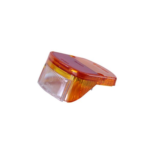 Rücklichtglas orange/rot für Zündapp C 50 Sport R RS 50 Sport Combinette Typ 517 561 510 515 (518-16.912)
