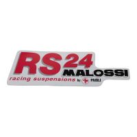 Aufkleber MALOSSI RS24 Größe: L 140mm, B 45mm 1 Stück (161370)
