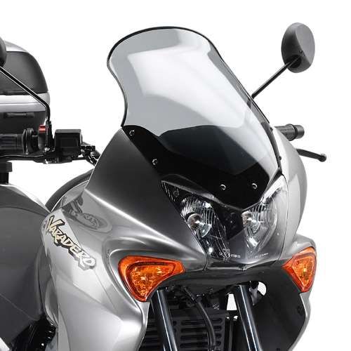 Givi Windschild D215SG getönt, 499 mm hoch, 332 mm breit für Honda XL 125V Varadero (01>06), mit ABE (D215SG)