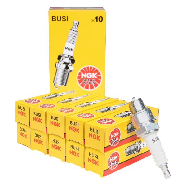 10x Zündkerze NGK B10HS - Hochleistungszündkerzen für zuverlässige Leistung (10400110)