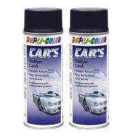 Duplicolor Car's Rallye Lack Lackspray schwarz matt 2x 400 ml. (DU3858722_23062711463008)