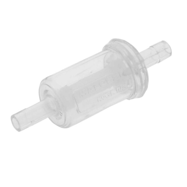 Benzinfilter MALOSSI Ø 6mm transparent rund 031380 (450364)