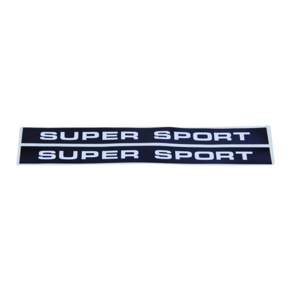 Aufkleber Satz Seitendeckel "Super Sport" für Zündapp KS 50 Super Sport (517-10.221)