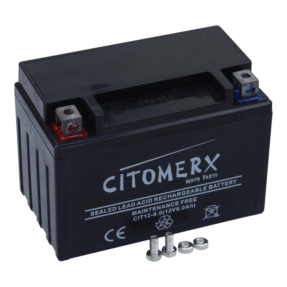 Batterie au gel CITX9-BS 12V/9 AH YTX9-BS, YT9-BS, YB9L-BS