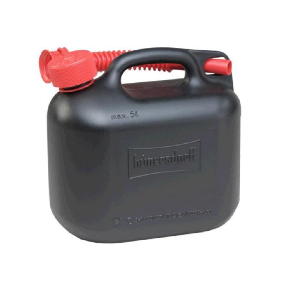 Kraftstoffkanister 5 Liter - Reservekanister schwarz/rot (971253)