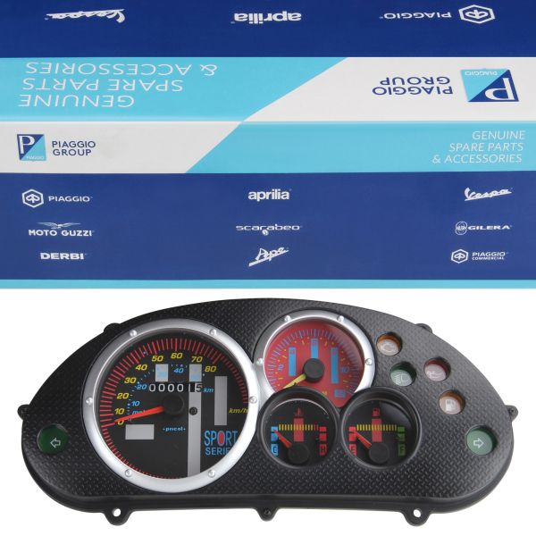 Compteur de vitesse pour Piaggio NRG Purejet 50 cc - Pièce d'origine, Armatures, Leviers, Armatures & Guidon, Compteur et instrument, Scooter, Pièces Scooter, Moto, Maxiscooter, Cyclo et Vélo