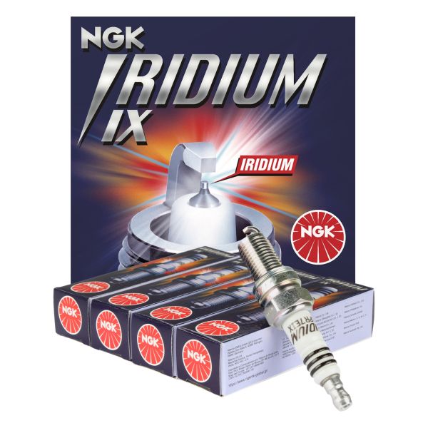 4x Zündkerze NGK DCPR7EIX, 6046, Iridium (9164504)