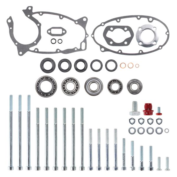 Motor Reparatur Satz inkl. Schrauben für Zündapp CS Hai CX 25 Typ 448 / ZX X ZL ZS 25 Typ 460 / C 50 Typ 517 (106337)