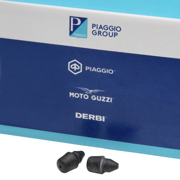 2 original Piaggio Stopfen Seitendeckel für Vespa Primavera 50 125 150  Sprint (2315892)