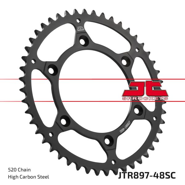 Kettenrad hinten 48 Zähne Teilung 520 Typ R897-48 (111059)