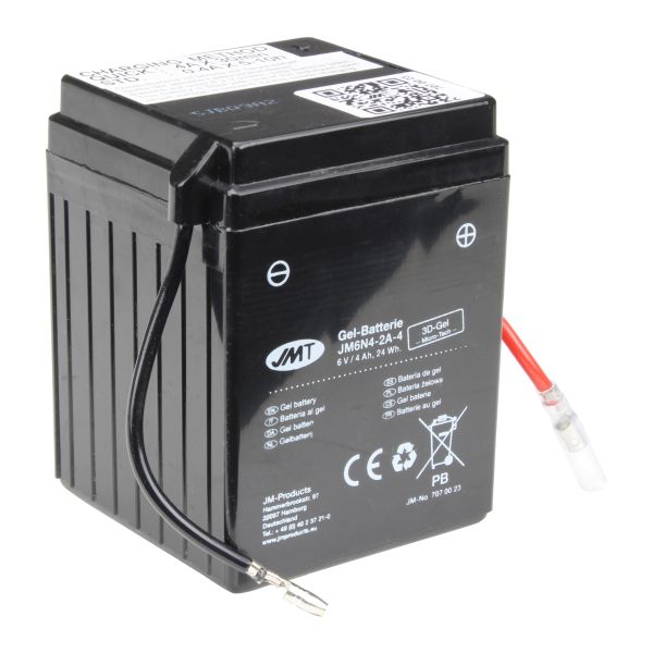 Gel Batterie JMT für Honda Monkey Z 50 J AB02 1979-1985 CB 50 J CB50J 1976-1983 (113891)