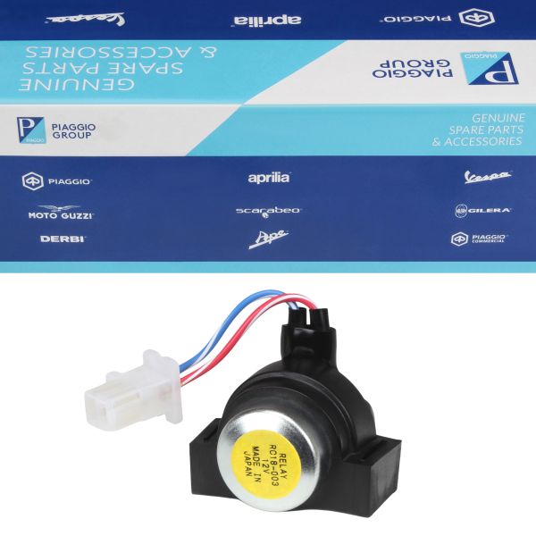 Anlasserrelais Starterrelais 12V 150A Piaggio 639376 für Aprilia Atlantic ETV Leonardo Pegaso RST RSV SL SMV Scarabeo /  (AP81129276)