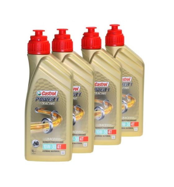 4 Liter Motoröl Castrol SAE 10W-30 Power 1 Racing 4T synthetisch (163802)