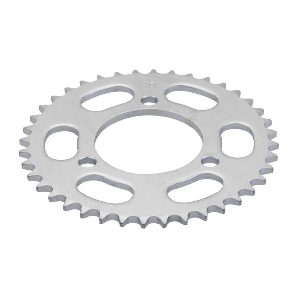 Kettenrad Typ 13001 Teilung 420 40 Zähne SILBER für Honda CR MB MBX MT MTX 50 80 (188754)