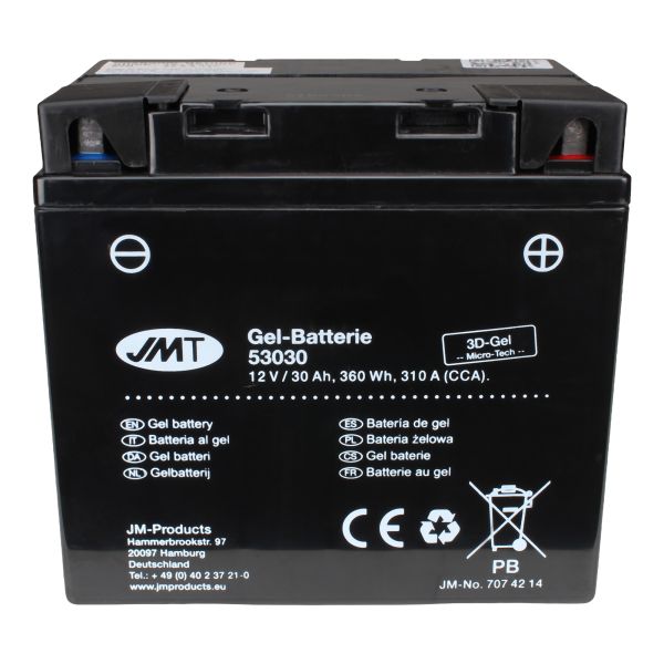 JMT Batterie Motorrad 53030 Gel JMT (113931)