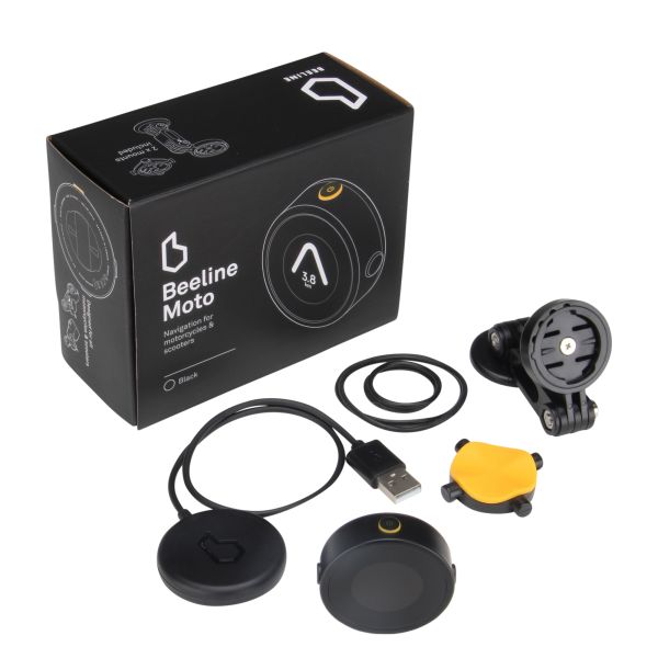 Beeline Moto Motorrad GPS Navigationsgerät - schwarz inkl. Halterungen (101606)