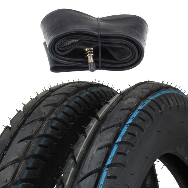 2x Kenda K208 Reifen 2.50-17 (2 1/2 x 17) 38P TT + Schlauch für Moped & Mokick (1011902s1)