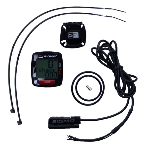 SIGMA MC10 Universal Tacho Tachometer digital bis 399km/h für Motorrad Moped (166971)