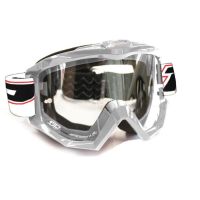 ProGrip Crossbrille Race Line silber 3201 - Motocross Brille (712.00.07)