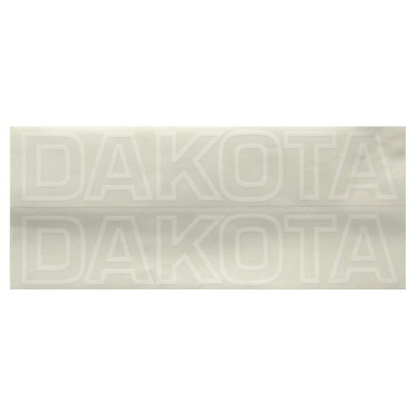 Aufkleber Set Tank "Dakota" weiß für Puch VZ 50 Dakota (357.2.22.227.1)