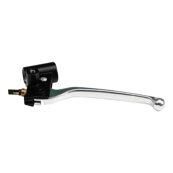 Bremshebel Armatur links schwarz/silber für Piaggio Fly Hexagon Liberty NRG TPH / Vespa LX S / Derbi Boulevard Sonar (110504)