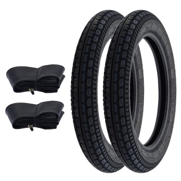 2x Reifen Heidenau K33 3.25-16 (3 1/4 x 16) 55P TT + Schlauch (461b3348-3456-43a1-b270-59a6eb4a14b7)