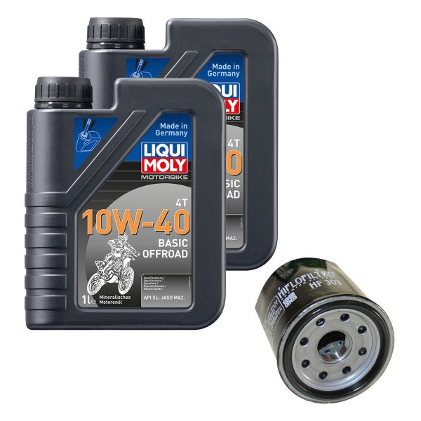 Wartungsset für Yamaha YFM 660 FWA FAT Grizzly AM03 2005, Honda Kawasaki Yamaha Polaris (110882)