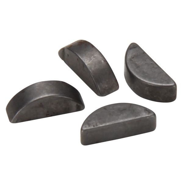 4x Halbmond Keil Scheibenfeder 2x3,7mm Schwungscheibe Zündungsseite für Simson Hercules DIN 6888 (1009334)