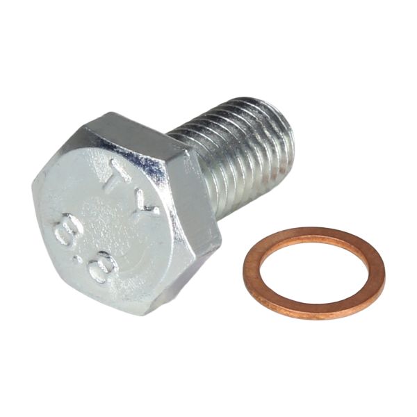 Ölablassschraube M10x20 + Dichtring für Zündapp KS 80 WK Touring Super Typ 530 537 / K SX 80 Typ 540 - Citomerx (108800)