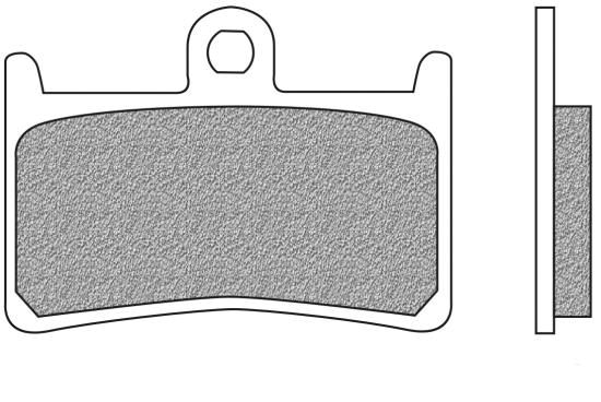 Bremsbeläge vorne organsiche Version Typ FD.0190 für Yamaha FJR, FZ1, FZR, FZS 600 Fazer, TDM, TZR Y (700190)