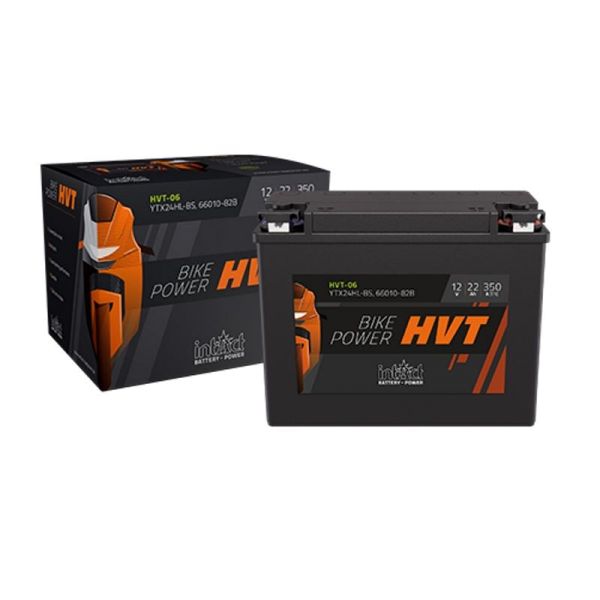Intact Bike Power HVT Motorradbatterie 12V/20 AH Typ GEL51913 | 52015 (SLA12-20)