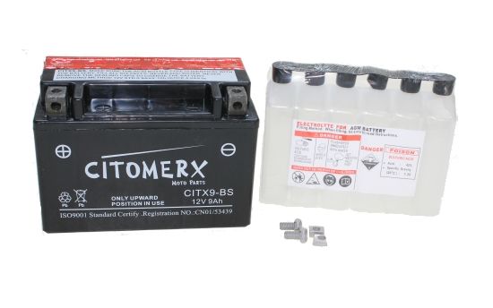 Batterie - YUASA - YTX9-BS - Gel - sans entretien