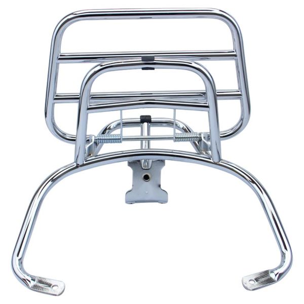 Porte-Bagages Chrome Fixé Compatible Vespa LX, LXV Et S 50-150cc