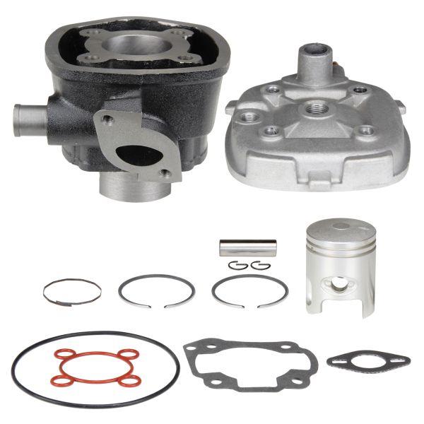 Cylinder Set + Head 50ccm 40mm for Minarelli LC lying Aprilia Rally SR Area 51 / MBK YQ Nitro / Yamaha Aerox Jog - Citom (106067)