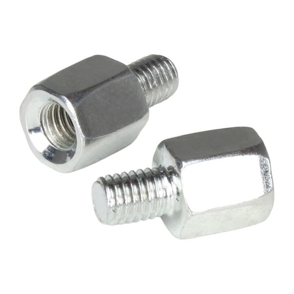 Citomerx Spiegeladapter silber (Spiegel: M8 Rechtsgewinde / Lenker: M8 Linksgewinde) (1600612)