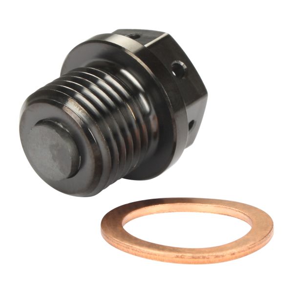 Ölablassschraube magnetisch JMP Bolt M16X1.5 mm 12 mm Titan schwarz (115463)