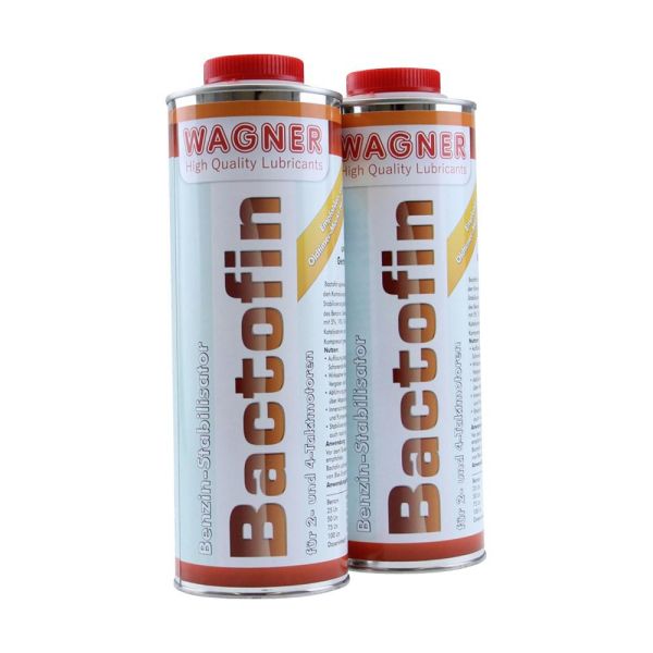 2x1 Liter Wagner Bactofin Benzinstabilisator Tankrostschutz für 2- und 4-Takter (20000400012)