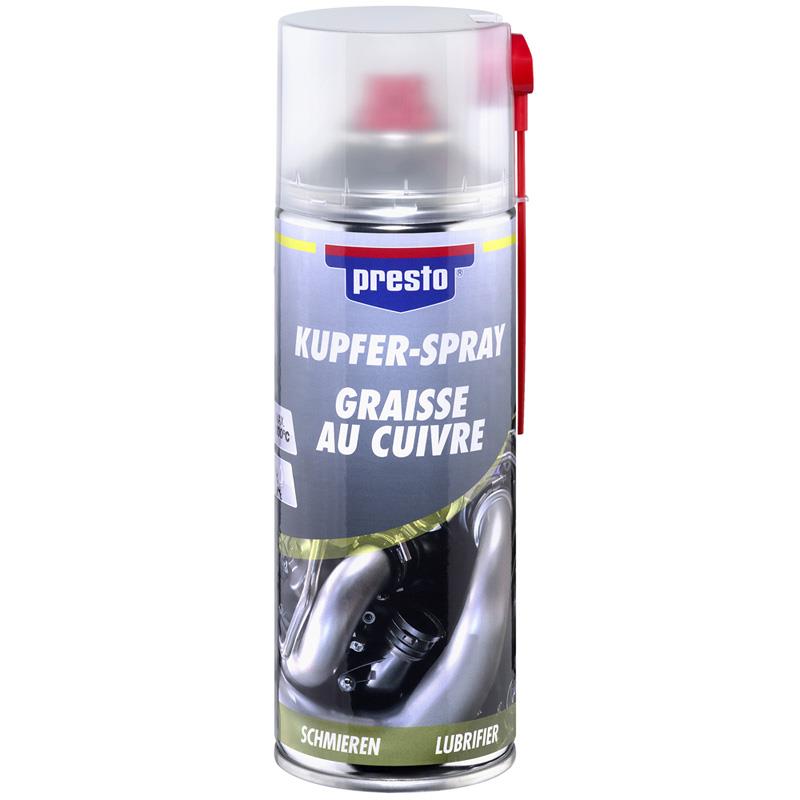 Presto cuivre spray 400 ml., Entretien, Maintenance