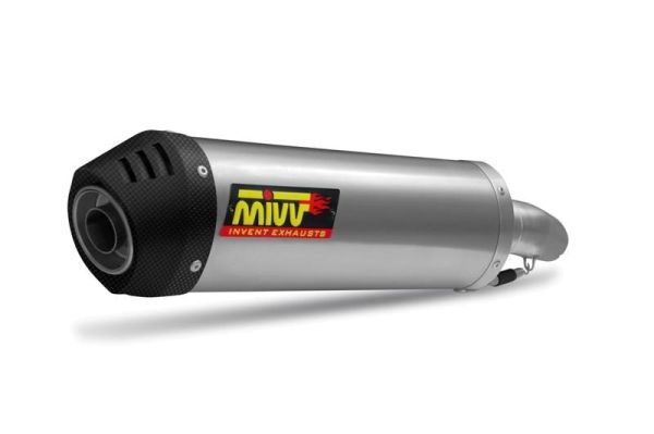 Mivv SPORT Schalldämpfer OVAL SLIP-ON Titan Cap für MOTO GUZZI GRISO 850 BJ 2006 > 2011 (M.005.LNC)
