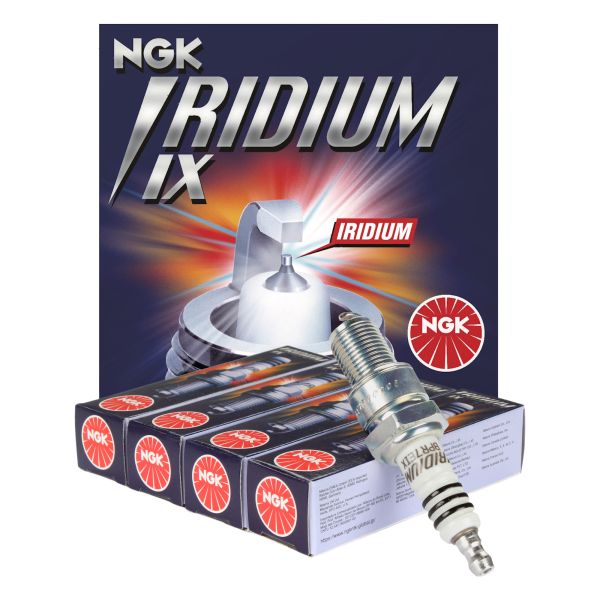 4x Zündkerze BPR7EIX NGK SAE lose IRIDIUM 4055 (9154944)
